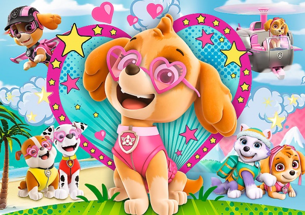 Пазл Trefl Щенячий патруль. В блеске Скай 14818