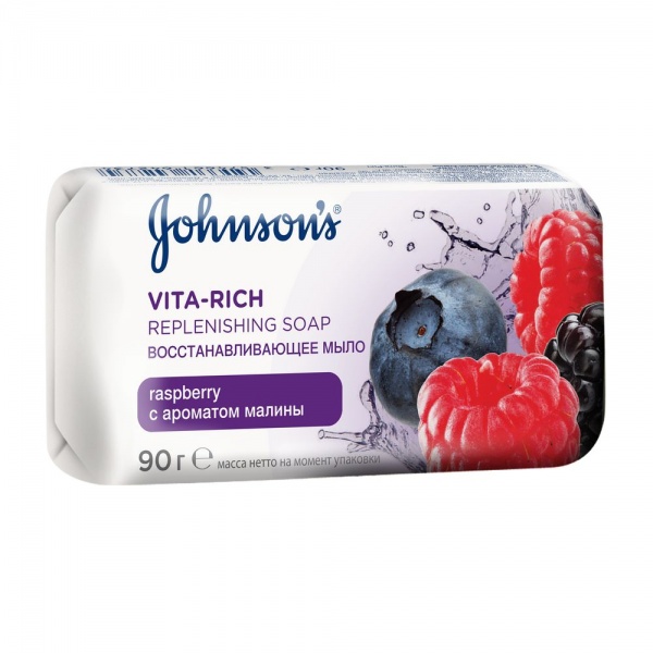 Мыло Body Care Vita-Rich восстанавливающее с экстрактом малины 90 г