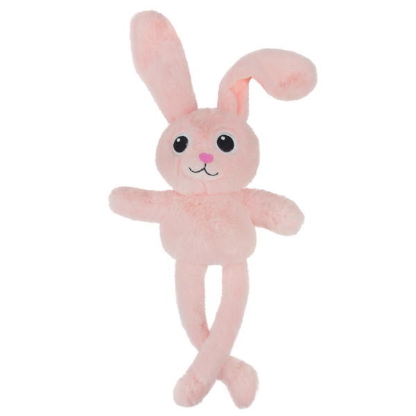 Мягкая игрушка Shantou Заяц-тянучка подвижные ушки 3 цвета 45 см 45 см в ассортименте С21702
