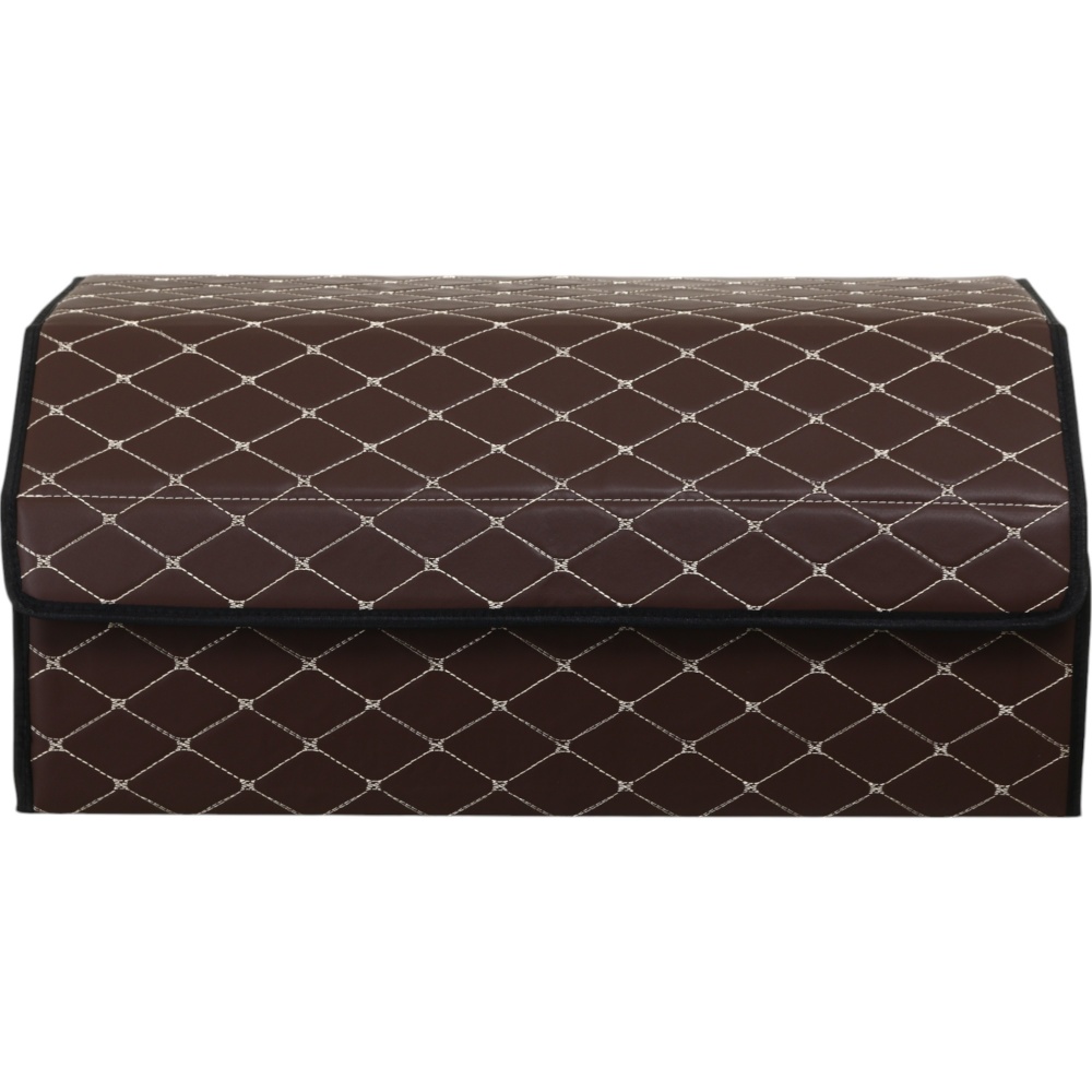 Сумка-органайзер в багажник розмір XL Auto Assistance AA-633BW коричнево-білий