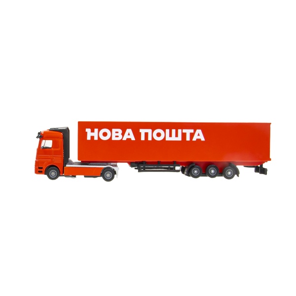 Фургон Технопарк Нова Пошта (червона) 1:32 SB-15-12-RED-WB(CIS)