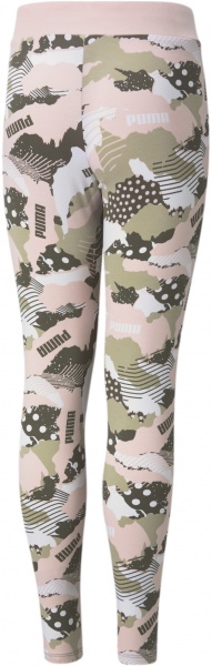 Лосины Puma Alpha AOP Leggings 58923644 р.116 разноцветный