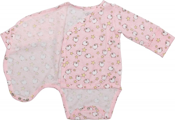 Комбинезон ясельный для девочки Фламинго р.62 розовый 146-130 