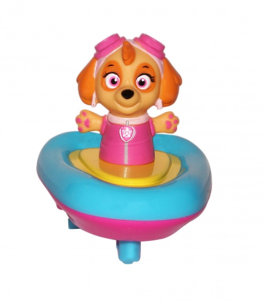 Игрушка для ванны Paw Patrol Заводная лодочка Скай 121917