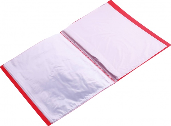 Папка А4 с 40 файлами красный UP! (Underprice)