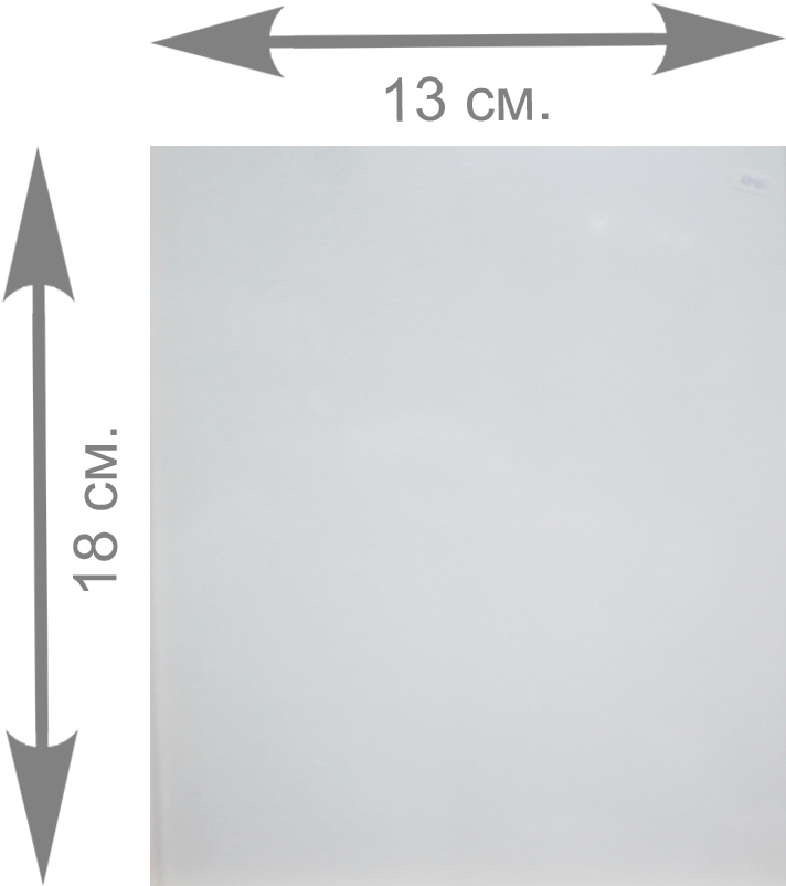 Картон ґрунтований 3 мм гладка фактура 13х18 см акрил , Етюд
