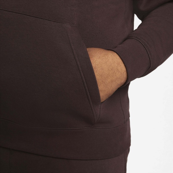 Джемпер Nike M NSW CLUB HOODIE PO BB GX BV2973-203 р. M бордовий