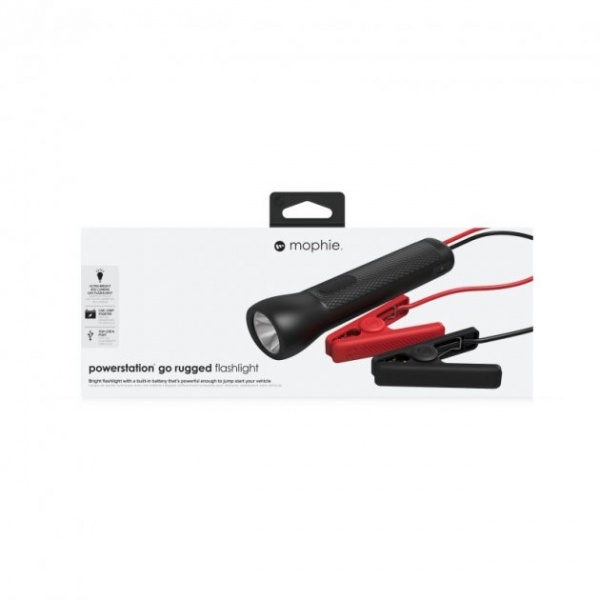 Ліхтар Powerstation go Rugged Flashlight Mophie Powerstation go Rugged Flashlight 5V 2.4A 53046 чорний