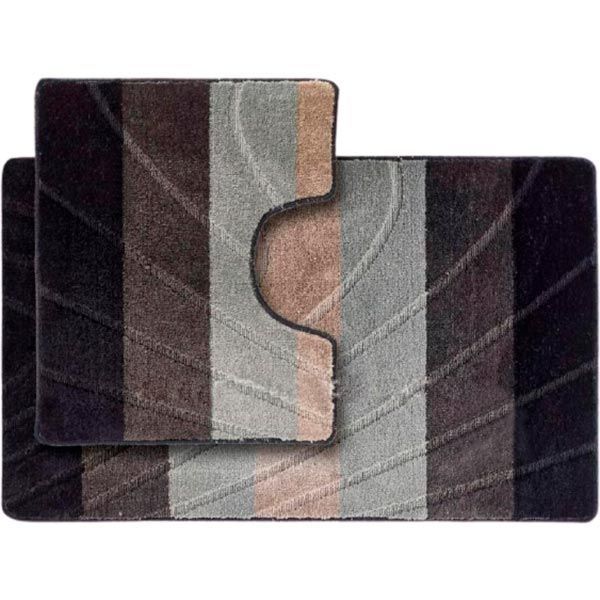 Набор ковриков Dariana ColorLine серый