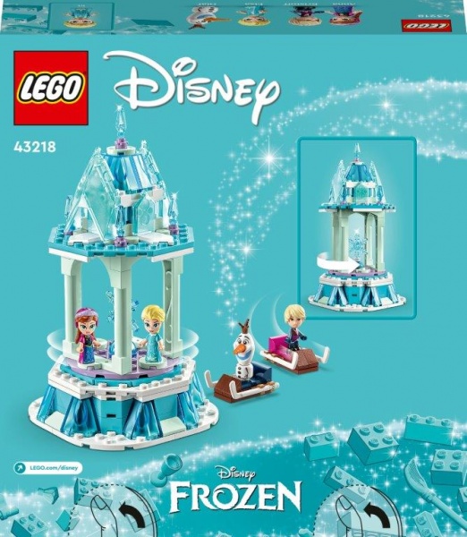 Конструктор LEGO Disney Чарівна карусель Анни й Ельзи 43218