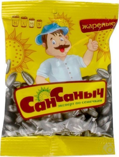 Насіння Сан Санич смажене 80 г (4820182060069) 