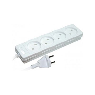 Удлинитель E.Next e.es.4.5.b 4 гнезда 5 м белый