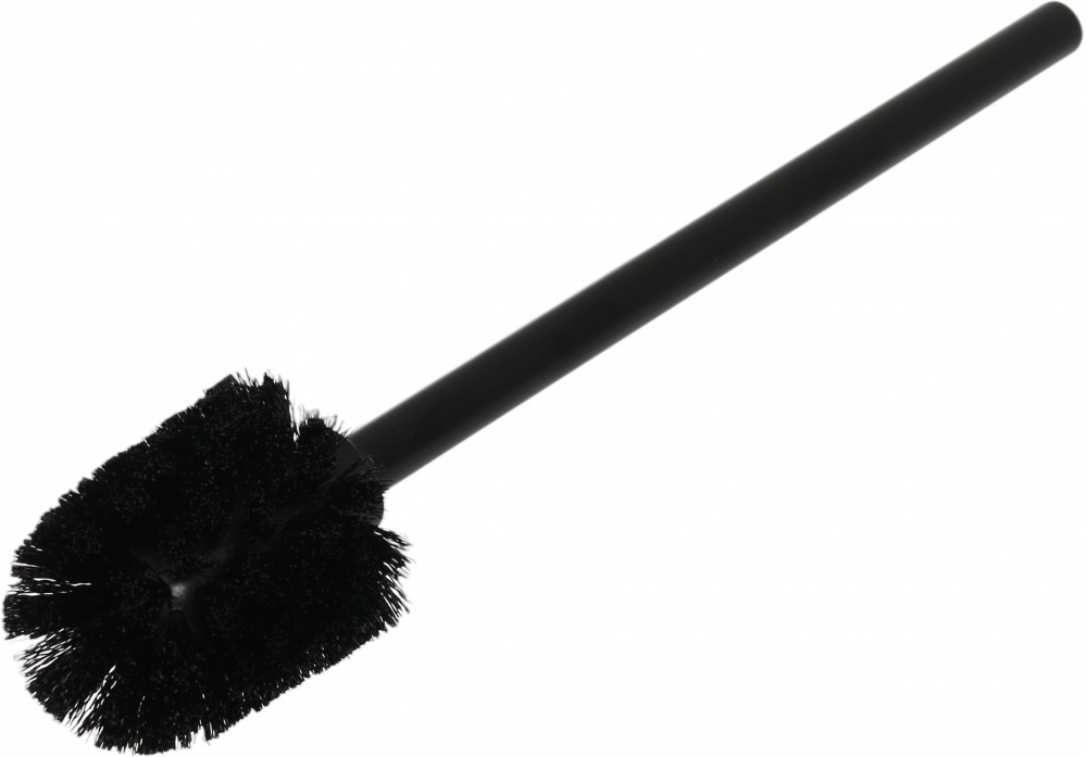 Ершик для унитаза Sensio Marble 9.5х9.5х11 см чорний