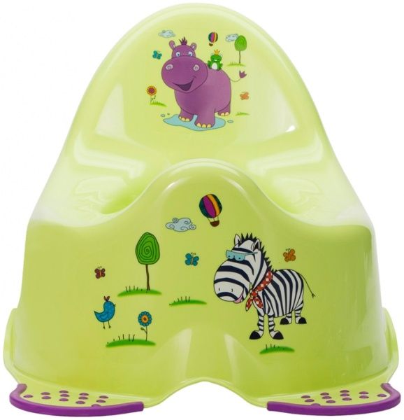 Горщик Prima-Baby Hippo зелений 8648G