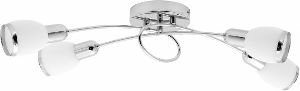 Спот Rabalux Elite 4x40 Вт E14 хром 6063 