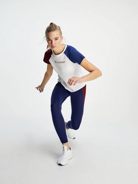 Футболка Tommy Hilfiger Бавовна MIX TOP LOGO S10S100504-YBR S білий