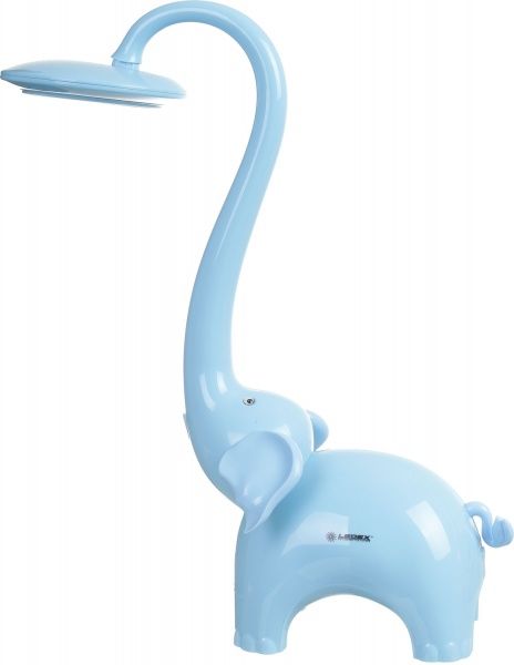 Настольная лампа слон Менни 1x60 Вт G4 синий LX-102928 
