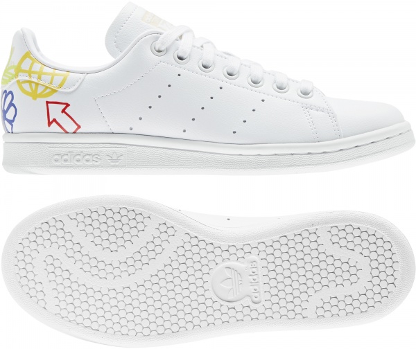Кросівки Adidas STAN SMITH W FX5679 р.UK 6 чорно-білий