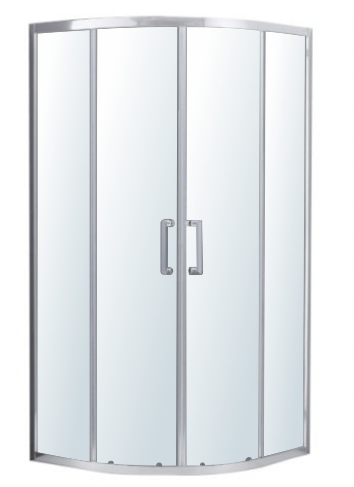 Душова кабіна Imprese VALTICE New 100*100*190см, розсувні двері, скло прозоре