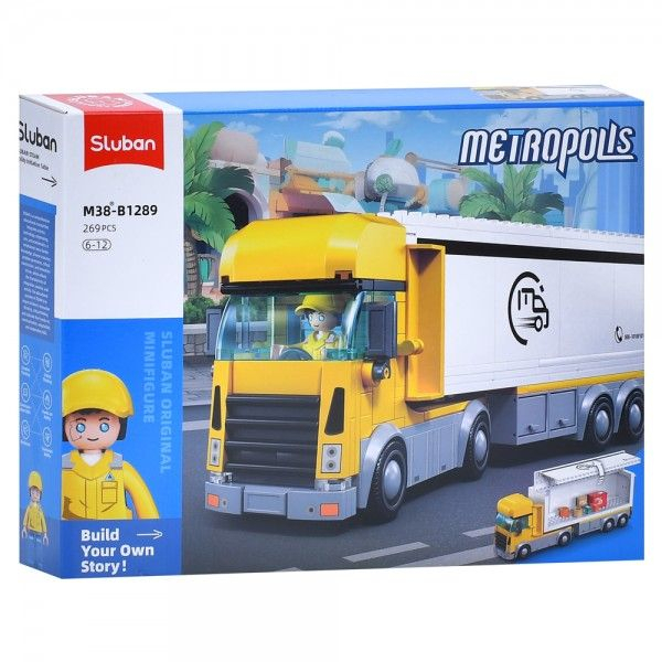 Конструктор Sluban Трейлер M38-B1289