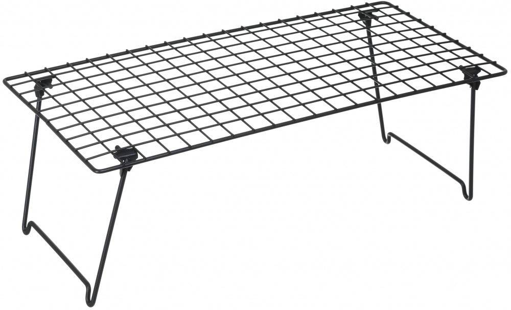 Полка Flamberg для кухни 580х200х280 мм настольная для шкафа для тумбы черная