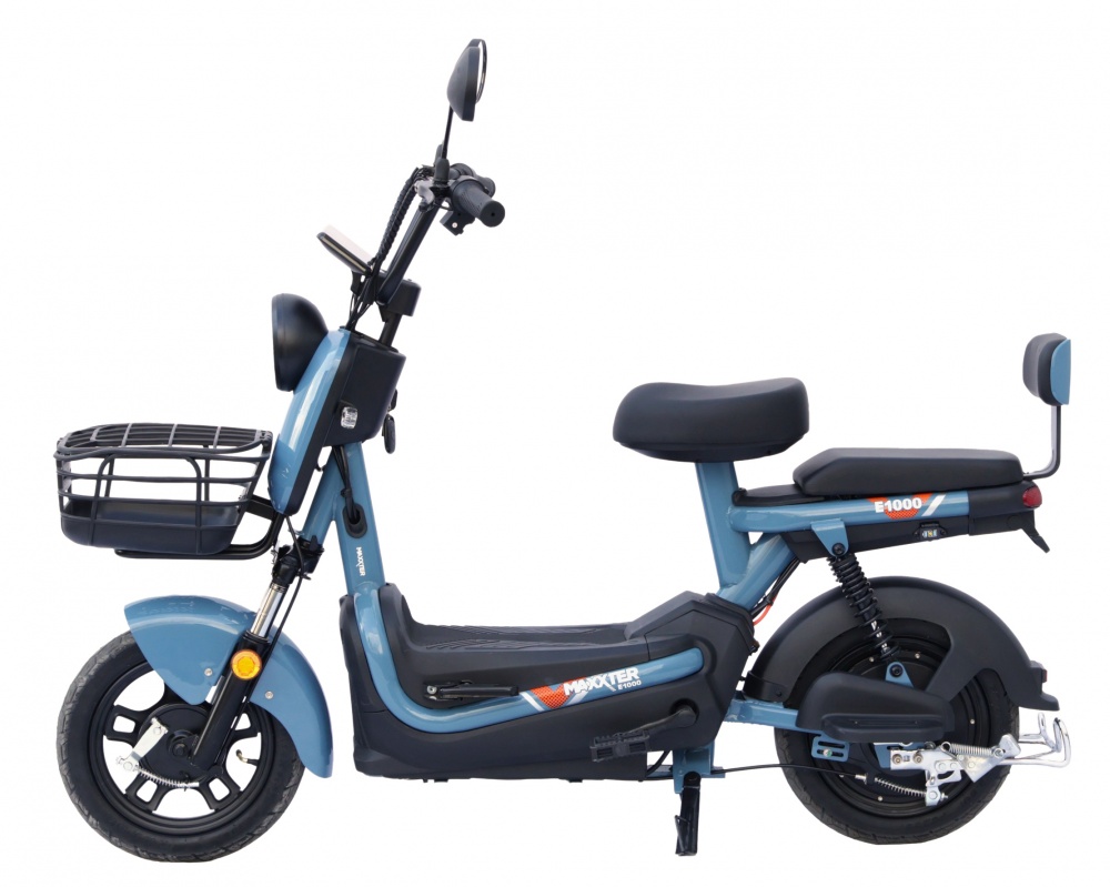 Електроскутер Maxxter E1000 (Blue), 1000 Вт