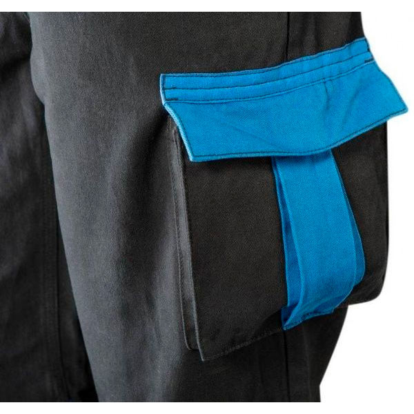 Напівкомбінезон робочий NEO tools 81-245-XXL HD+ р. XXL синій