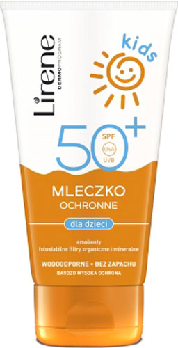 Молочко солнцезащитное Lirene для загара SPF50+ 150 мл
