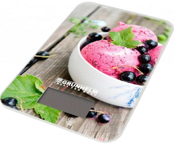 Весы кухонные Grunhelm KES-1RIC 