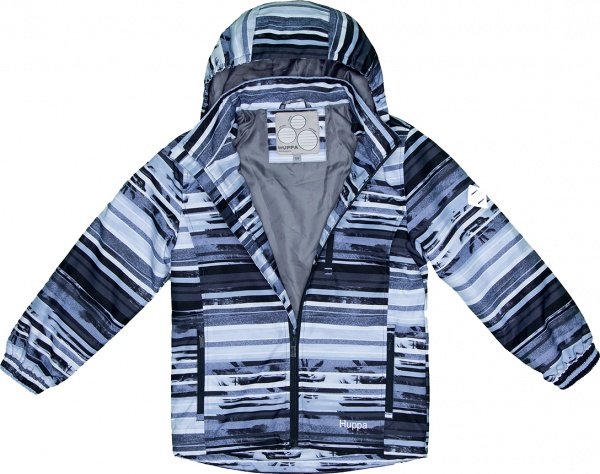 Куртка дитяча для хлопчика HUPPA Janek р.128 сірий 93348 