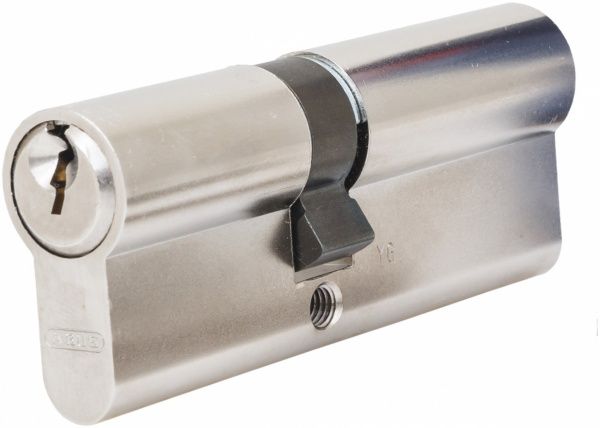 Цилиндр Abus E50 30x35 ключ-ключ 65 мм матовый никель