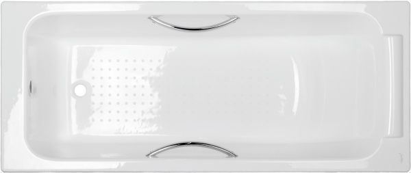 Ванна чавунна Jacob Delafon Е 2948-00 Е 2948-00 170x70 з отвором для ручок