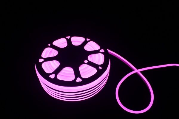 Лента светодиодная IEK Неон 9,6 Вт IP67 220 В фиолетовый LSR5-9-120-67-0-50 