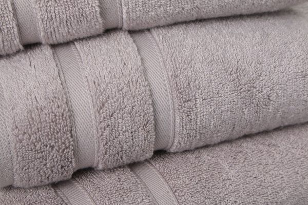 Рушник махровий Bamboo 100x150 см сірий La Nuit 