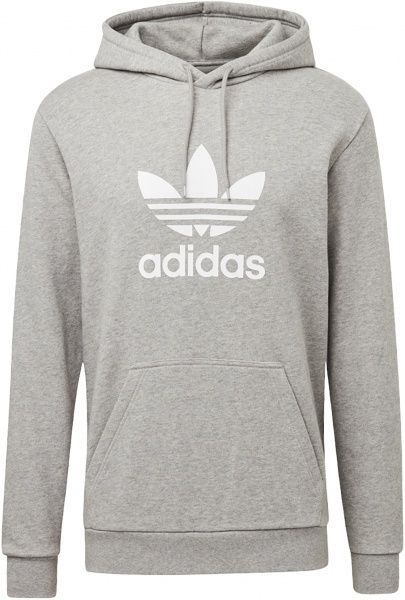 Світшот Adidas TREFOIL HOODIE DT7963 р. L світло-сірий
