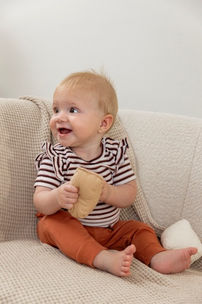 Футболка для девочек Dirkje р.86 белый T46396-35 