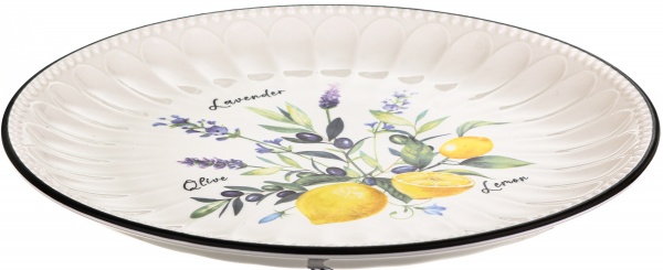 Тарілка підставна Lemons 26 см Fiora