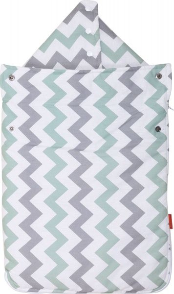 Конверт для новонароджених демісезон 62 сірий 