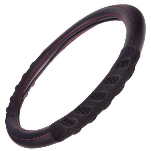 Чехол на руль Vitol L с белой основой VLU-1808010 черный