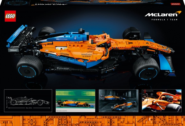 Конструктор LEGO Technic Гоночний автомобіль McLaren Formula 1 42141