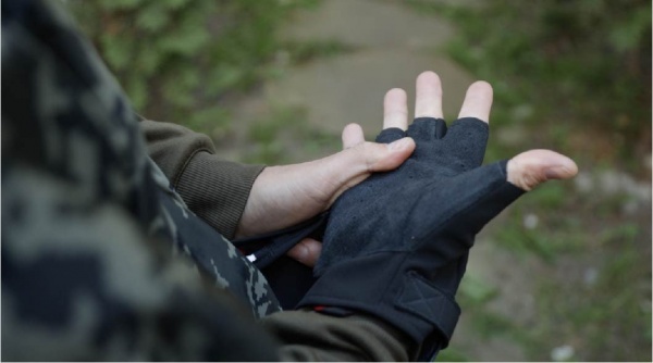 Перчатки Vin-Bron тактические беспалые L