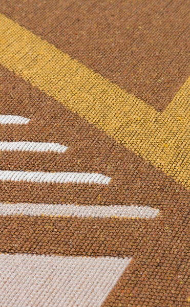 Ковер Ekohali Arya AR 18 Beige Yellow 160x230 см двусторонний 