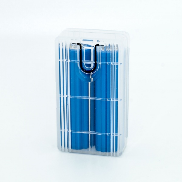 Акумулятор Quantum з клемним виступом NCM 18650 2 шт. (NCM18650TT/1800-PB2)