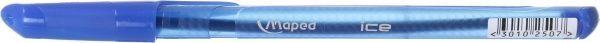 Ручка шариковая Maped Ice 1 мм синяя 