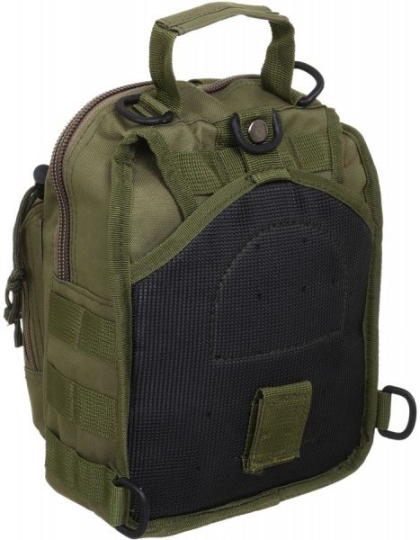 Сумка ESDY олива 7 л тактическая плечевая EDC