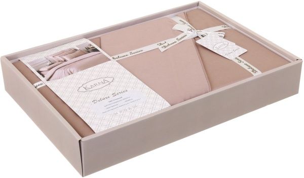 Комплект постільної білизни Loft 2 капучино Karna 