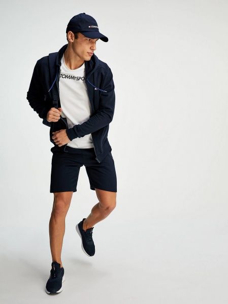 Джемпер Tommy Hilfiger FLEECE FZ HOODY S20S200354-DW5 р. S темно-синій