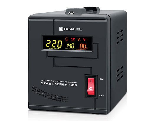 Стабилизатор напряжения Real-el STAB Energy-500
