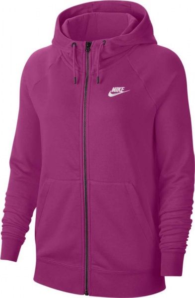 Джемпер Nike ESSNTL HOODIE FZ FLC BV4122-564 р. XS фиолетовый