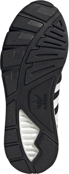 Кроссовки Adidas ZX 1K BOOST FX6515 р.UK 10 черно-белый